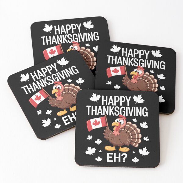 Item preview, Turkey With Canada Flag Happy Thanksgiving Day Eh Canadian designed and sold by brynatshop.