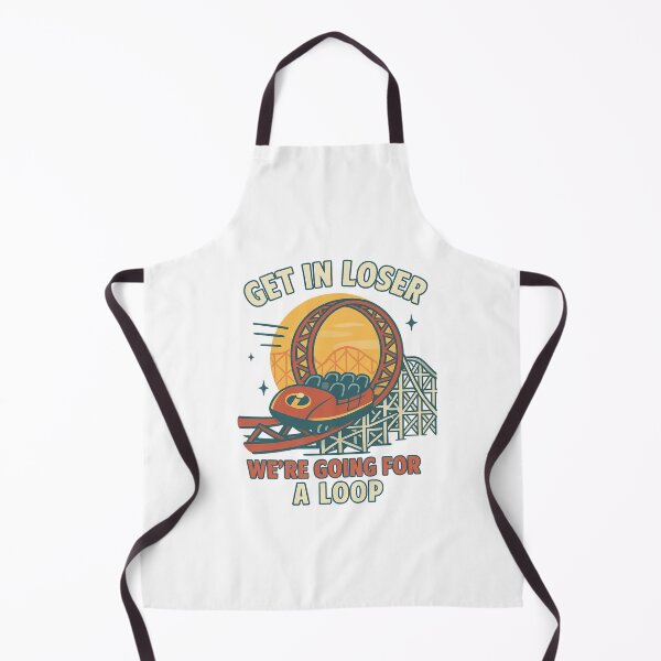 Item preview, Get in Loser We’re Going for a Loop Roller Coaster T-Shirt designed and sold by Zippitydodads.