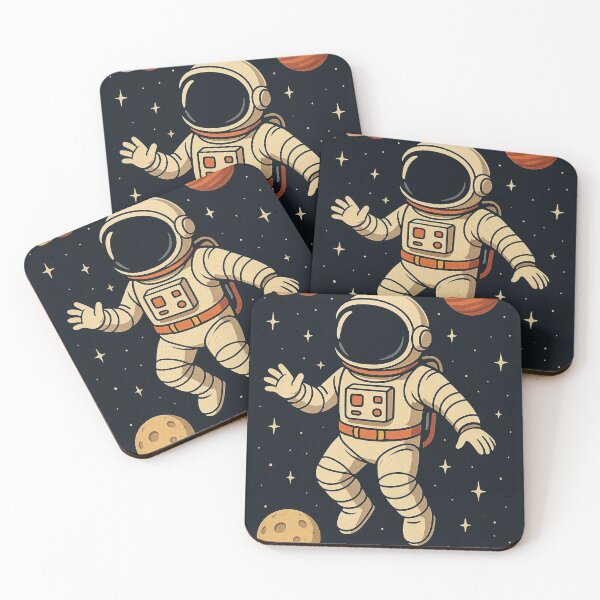 Item preview, Astronaut Floating in Infinite Space designed and sold by Colorflare.