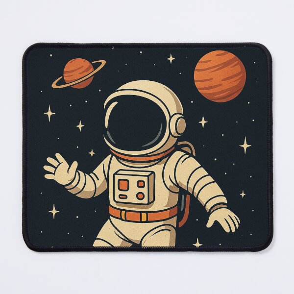 Item preview, Astronaut Floating in Infinite Space designed and sold by Colorflare.