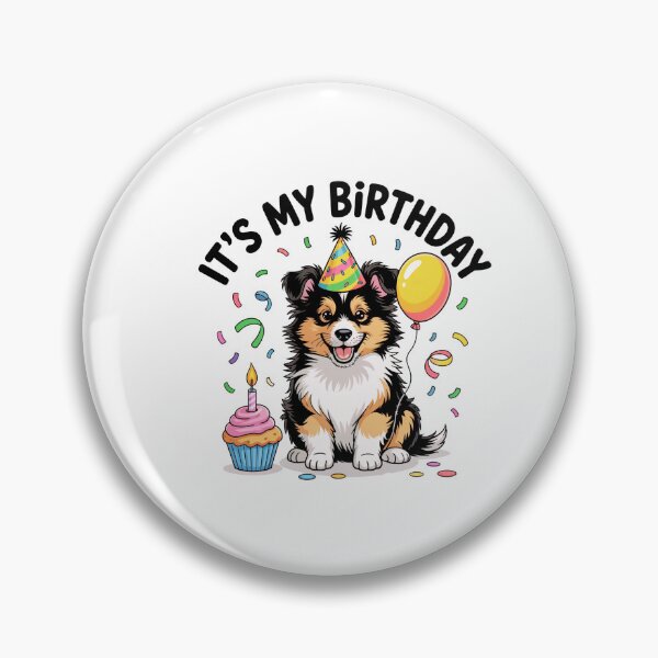 Item preview, Shetland Sheepdog Puppy Birthday designed and sold by TheAnimalZ00.
