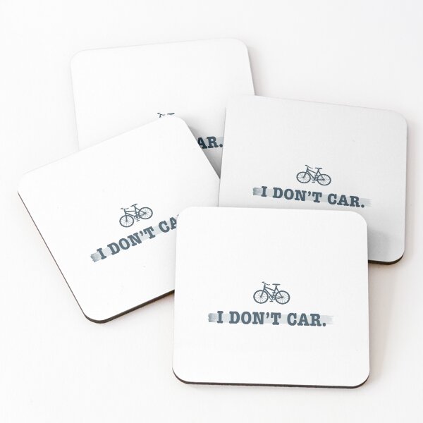 Item preview, I Don't Car, I Bike. (Light) designed and sold by CLAY-PRO.