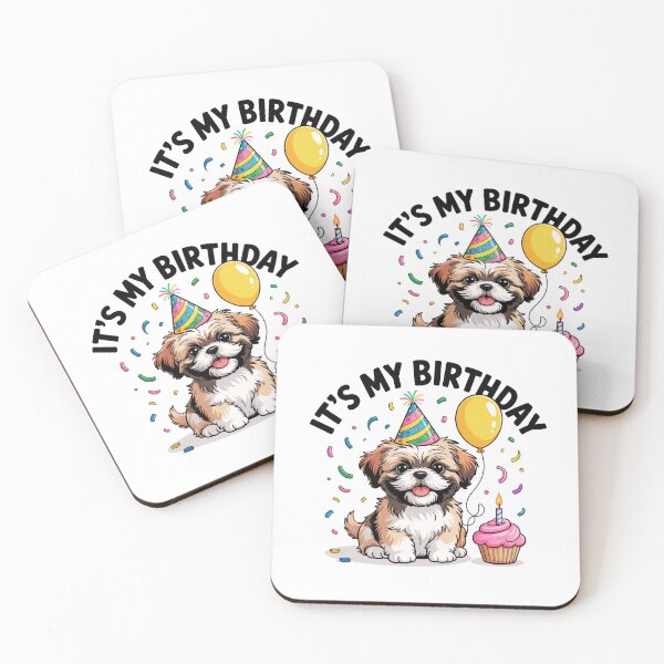 Item preview, Shih Tzu Puppy Birthday designed and sold by TheAnimalZ00.