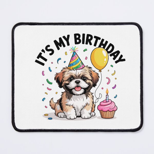 Item preview, Shih Tzu Puppy Birthday designed and sold by TheAnimalZ00.