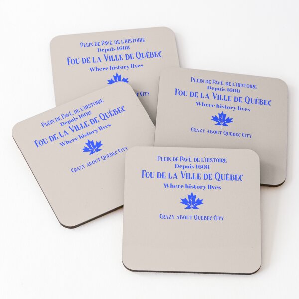 Item preview, Fou de la Ville de Québec — Depuis 1608 designed and sold by Novel Works Studio.