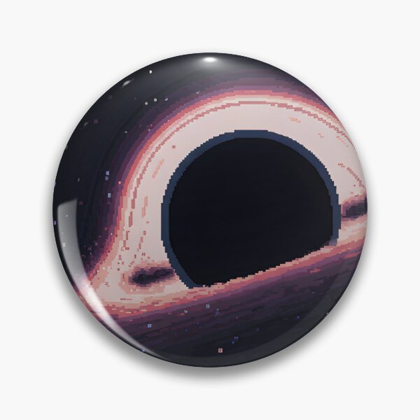 Item preview, Pixel Art Black Hole – Retro Space Universe Cosmic Illustration designed and sold by Greemo03.