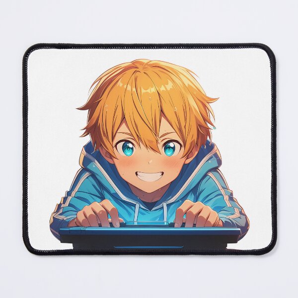 Aperçu de l'œuvre Manette de jeu Eugeo Sword Art Online Anime Chibi Énergique créée et vendue par juniorcastros.