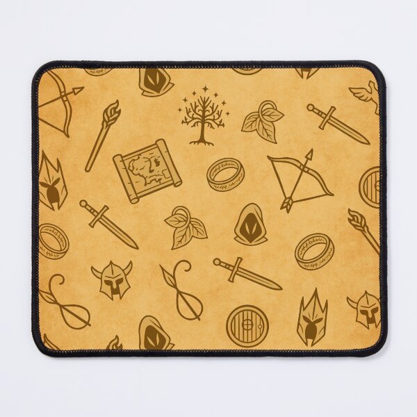 Item preview, Lord of the Rings Inspired Pattern | Middle-earth Icons Design designed and sold by Mira.Made.