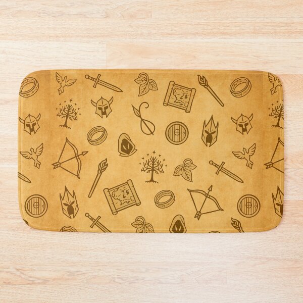 Item preview, Lord of the Rings Inspired Pattern | Middle-earth Icons Design designed and sold by Mira.Made.