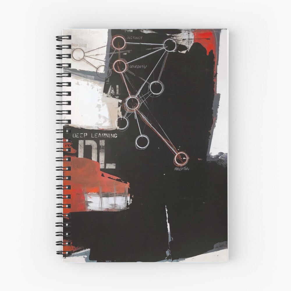 Item preview, Spiral Notebook designed and sold by AlecStephani.