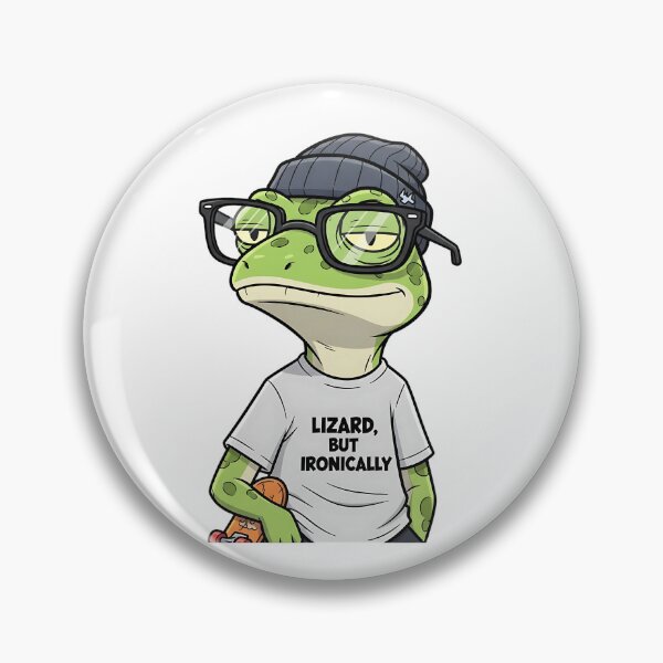 Item preview, Lizard Lizard Lizard Meme, LIZARD, BUT IRONICALLY designed and sold by Alchemy Apparel.