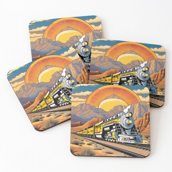 Item preview, Vintage Union Pacific-Inspired Train Sticker – Classic American Rail Aesthetic designed and sold by deniro1.