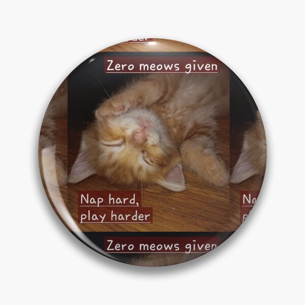 Item preview, Zero Meows Given – Sleepy Kitten Photograph designed and sold by PEACELOVERSART.
