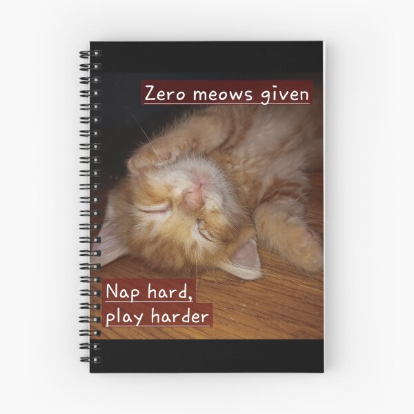 Item preview, Zero Meows Given – Sleepy Kitten Photograph designed and sold by PEACELOVERSART.