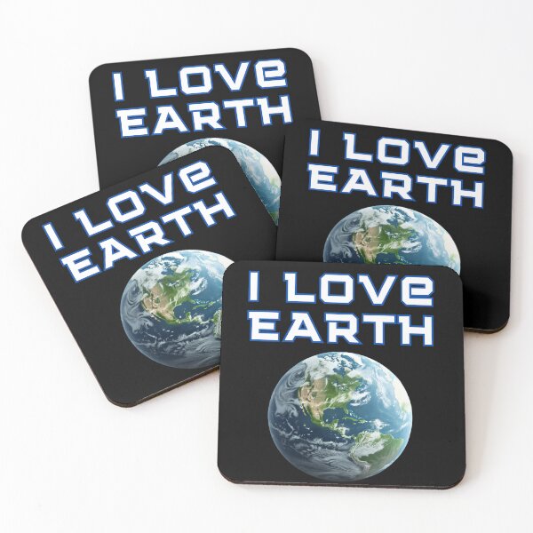 Item preview, I LOVE EARTH, Love Our Planet, Earth Day Everyday – Cute Planet Design designed and sold by Theerapong Masanong.