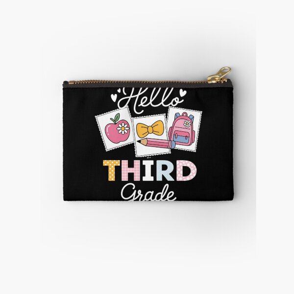 Item preview, Back To School Hello Third Grade Teacher Coquette Pencil designed and sold by Sunset4Bones.