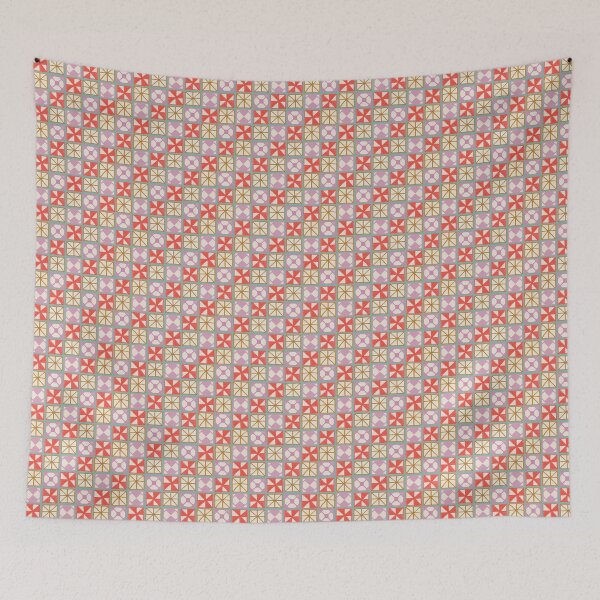 Item preview, Folk Cottagecore Quilt Print designed and sold by Van Vandenburg.