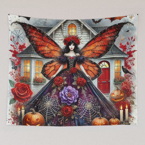 Item preview, The Enchanted Hauntress of Shadows designed and sold by Dream Bloom Gallery.