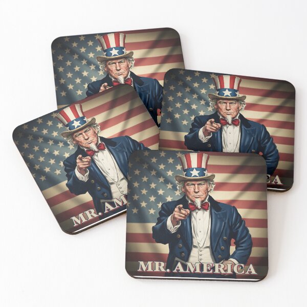 Item preview, President Donald Trump - Mr. America designed and sold by OurHomeImages.