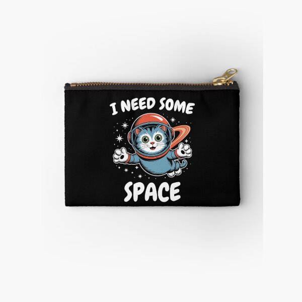 Item preview, I Need Some Space – Whimsical Cat designed and sold by MtWoodsonSales.