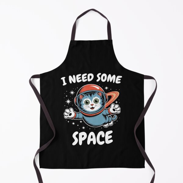 Item preview, I Need Some Space – Whimsical Cat designed and sold by MtWoodsonSales.