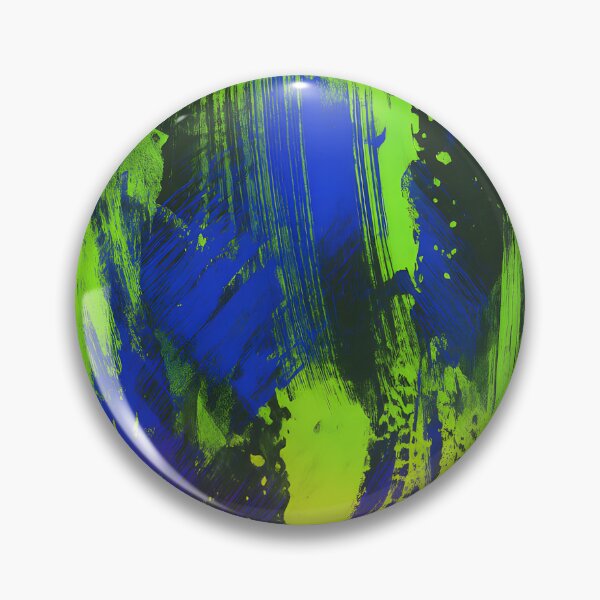 Item preview, Neon Green and Electric Blue Abstract Paint Texture designed and sold by FestivityFinds.
