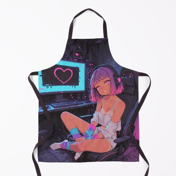 Item preview, Neon Heartbeat: Gamer Girl Vibes designed and sold by Ani-mememe.