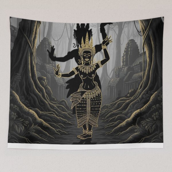 Item preview, Dancers in the ancient forest designed and sold by freeOrigin.
