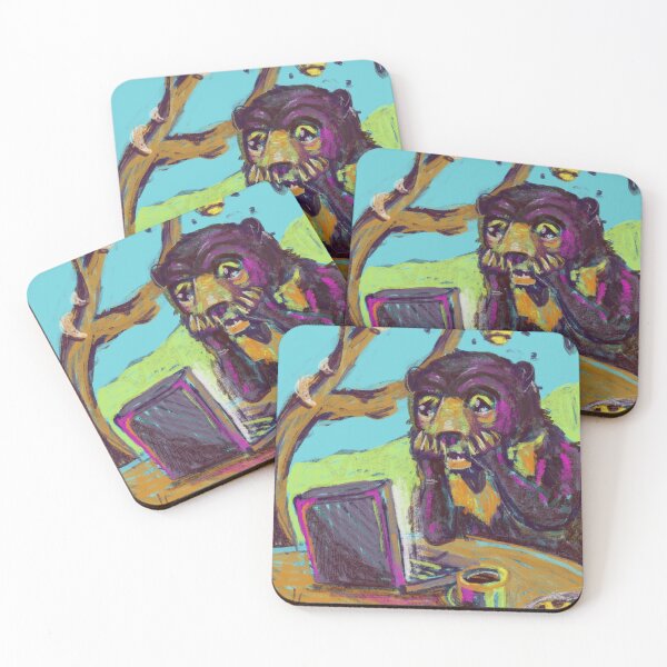 Item preview,  sun bear worrying about the state of the Internet designed and sold by guilhernunes.