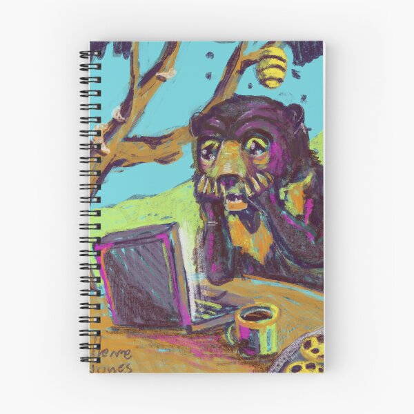 Item preview,  sun bear worrying about the state of the Internet designed and sold by guilhernunes.