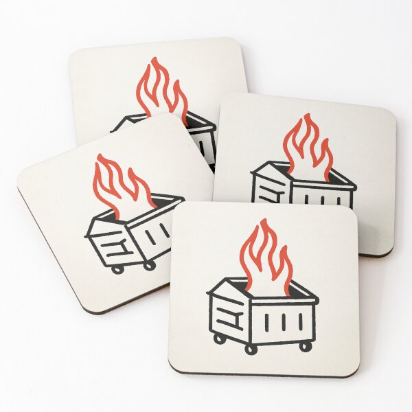 Item preview, Dumpster Fire designed and sold by Monkeysalad.