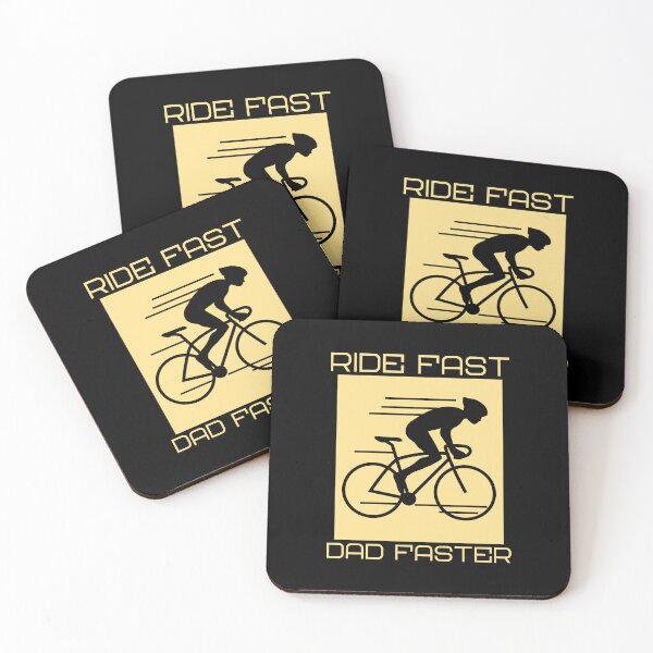 Item preview, Ride Fast, Dad Faster - Funny Cycling Dad & Bike Father designed and sold by Moroza.