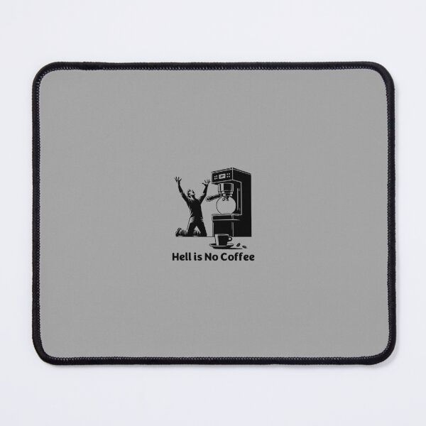 Item preview, Hell Is No Coffee – Empty Mug Scream designed and sold by coffee-life-designs.