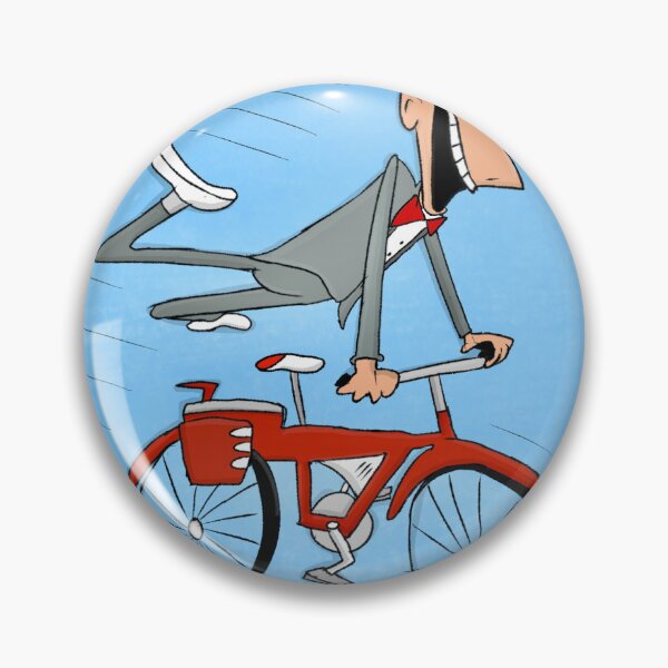 Artikelvorschau, Pee-Wee und sein Fahrrad entworfen und verkauft von lukasdrawsart.