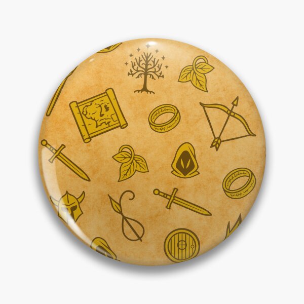 Item preview, Copy of Lord of the Rings Inspired Pattern | Middle-earth Icons Design designed and sold by Mira.Made.