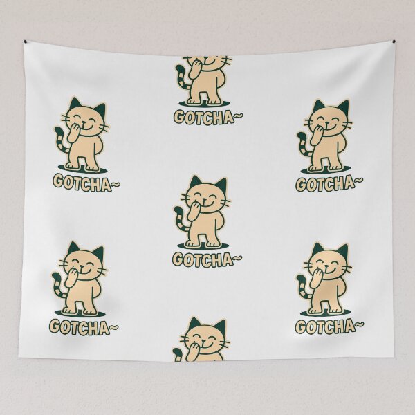 Item preview, Playful Cat Gotcha  designed and sold by Sitred123.
