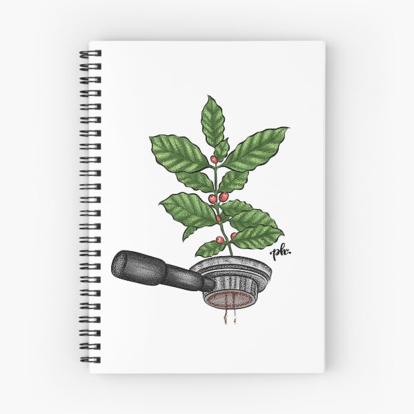 Item preview, Coffee plant illustration designed and sold by PitiHerreraStudio.