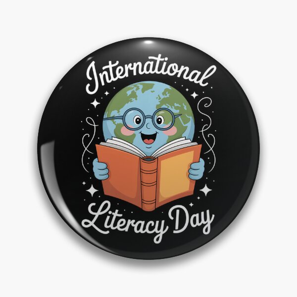 Item preview, International Literacy Day for All Literacy Teacher Reading designed and sold by Sunset4Bones.