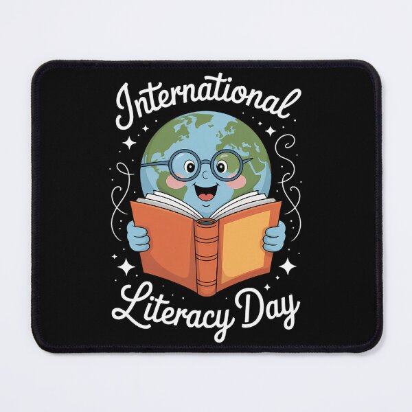 Item preview, International Literacy Day for All Literacy Teacher Reading designed and sold by Sunset4Bones.
