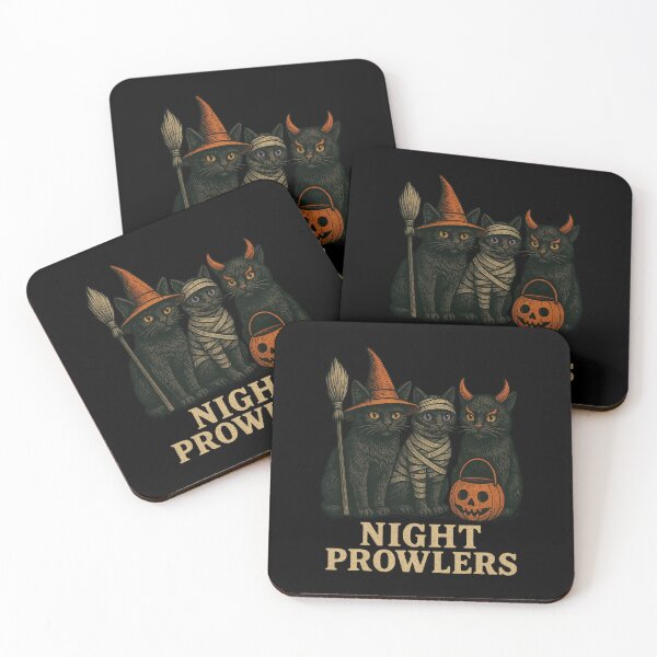 Item preview, Halloween Black Cat Night Prowlers Funny Costume designed and sold by Dazeville Studio1541 .