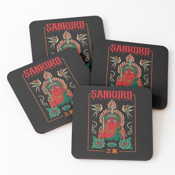 Item preview, Fudo Myo-o Japanese Tattoo Style Illustration designed and sold by SankuroCorp.