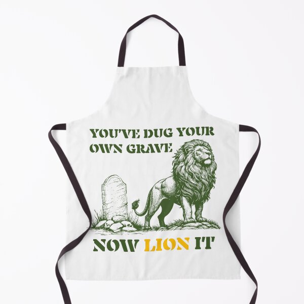 Item preview, Stupid Lion Pun designed and sold by UNK-Fatigues.