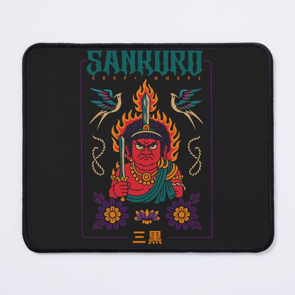 Item preview, Fudo Myo-o Japanese Tattoo Style Illustration II designed and sold by SankuroCorp.