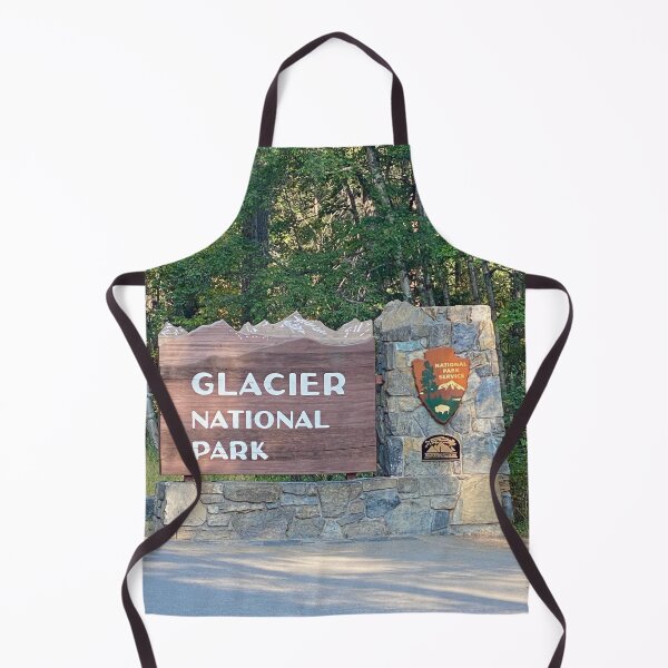 Item preview, Glacier National Park Entrance Sign designed and sold by Kandoart.