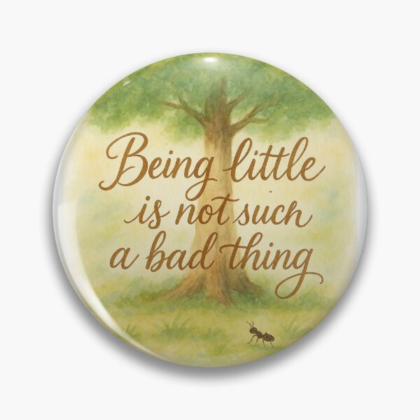 Item preview, Being Little Is Not Such a Bad Thing – A Bug’s Life Inspired Nursery Print designed and sold by Zippitydodads.