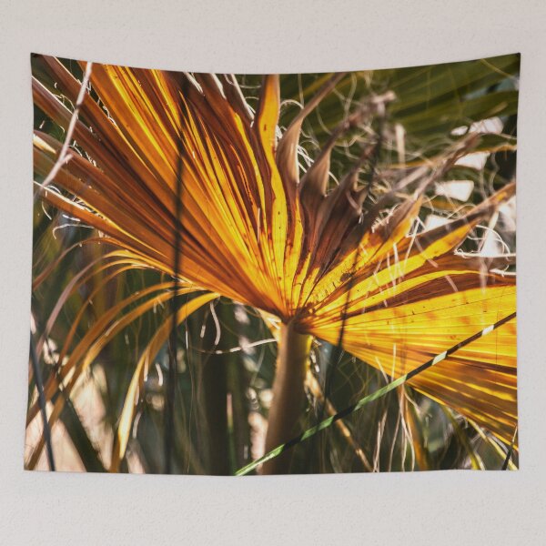 Item preview, Exquisite Yellow-Orange Palm Leaf In Remote Rainforest designed and sold by DEC02.