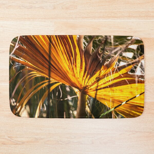 Item preview, Exquisite Yellow-Orange Palm Leaf In Remote Rainforest designed and sold by DEC02.