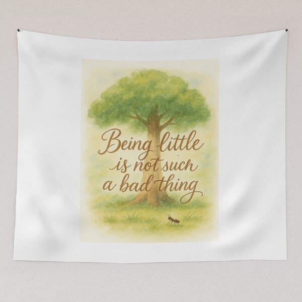 Item preview, Being Little Is Not Such a Bad Thing – A Bug’s Life Inspired Nursery Print designed and sold by Zippitydodads.