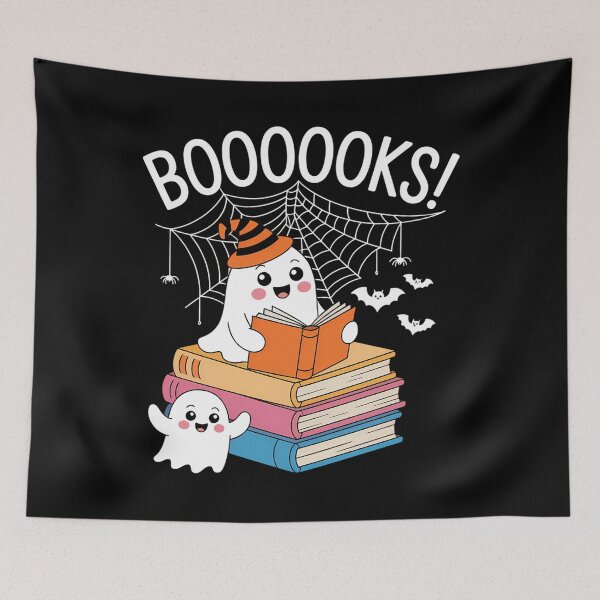 Item preview, Halloween Boooooks Teacher designed and sold by Sunset4Bones.