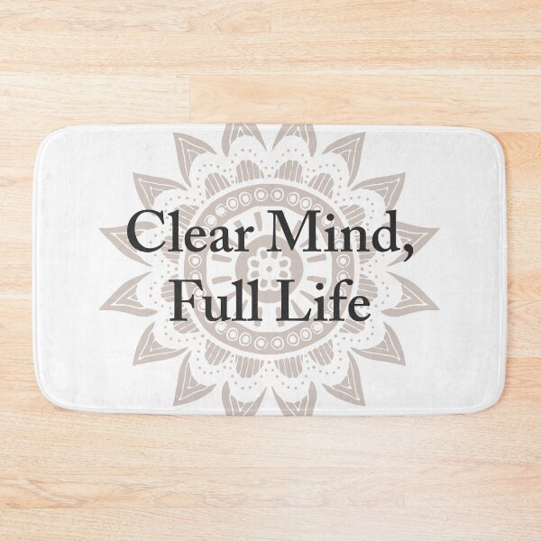 Item preview, Clear Mind, Full Life designed and sold by Life With Lex.